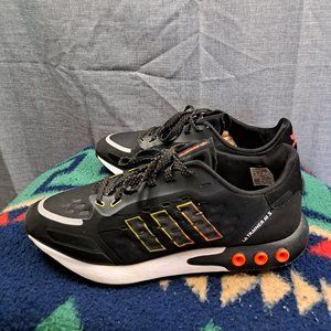 Adidas Originals LA Trainer III Men Athletic Shoes Black Red FY3842 Size 12